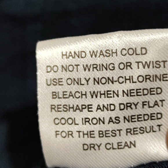 PINQUE women's sleeveless navy and cream button down top size XL - Picture 5 of 7